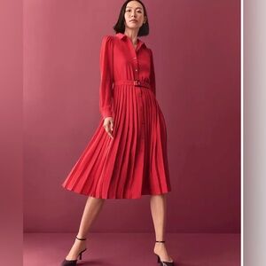 Ann Taylor red dress